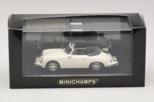 Porsche 356C Cabriolet Polizei Dusseldorf Minichamps 1:43 430062391 Métal Moulé — image 5 sur 5