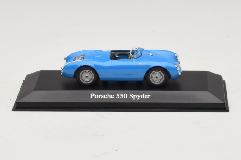 Porsche 550 Spyder Bleu Maxichamps 1:43 940066031 Métal Moulé