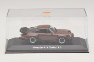 Porsche 911 930 Turbo 3.3 Marron Maxichamps 1:43 940069001 Métal Moulé — image 4 sur 5