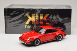 Porsche 911 930 Turbo 3.3 Rouge KK-Scale 1:18 KKDC181442 Métal Moulé — image 6 sur 6