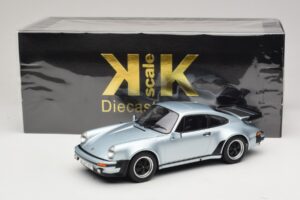 Porsche 911 930 Turbo 3.3 Argent KK-Scale 1:18 KKDC181444 Métal Moulé — image 6 sur 6