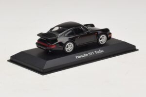 Porsche 911 964 Turbo Noir Maxichamps 1:43 940069101 Métal Moulé — image 2 sur 5