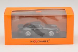 Porsche 911 964 Turbo Noir Maxichamps 1:43 940069101 Métal Moulé — image 5 sur 5