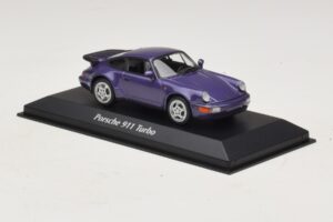 Porsche 911 964 Turbo Violet Métallisé Maxichamps 1:43 940069100 Métal Moulé — image 3 sur 5