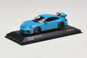 Porsche 911 991.1 GT3 Bleu Minichamps 1:43 410066022 Métal Moulé — image 2 sur 5