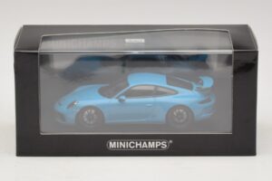Porsche 911 991.1 GT3 Bleu Minichamps 1:43 410066022 Métal Moulé — image 5 sur 5