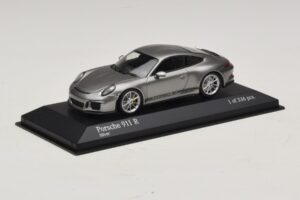 Porsche 911 991.1 R Argent Minichamps 1:43 410066224 Métal Moulé — image 2 sur 5