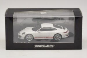 Porsche 911 991.1 R Blanc Minichamps 1:43 410066221 Métal Moulé — image 5 sur 5