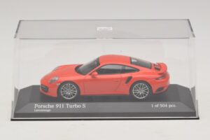 Porsche 911 991.1 Turbo S Orange Minichamps 1:43 410067171 Métal Moulé — image 4 sur 5