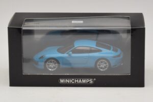 Porsche 911 991.2 Carrera 4S Bleu Minichamps 1:43 410067242 Métal Moulé — image 5 sur 5