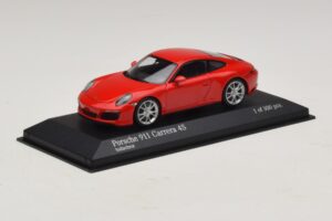 Porsche 911 991.2 Carrera 4S Rouge Minichamps 1:43 410067240 Métal Moulé — image 2 sur 5