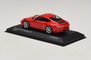 Porsche 911 991.2 Carrera 4S Rouge Minichamps 1:43 410067240 Métal Moulé — image 3 sur 5