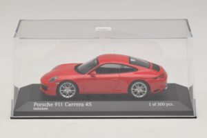 Porsche 911 991.2 Carrera 4S Rouge Minichamps 1:43 410067240 Métal Moulé — image 4 sur 5