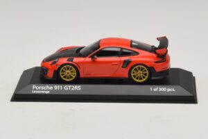 Porsche 911 991.2 GT2 RS Orange Minichamps 1:43 410067229 Métal Moulé