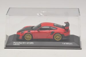 Porsche 911 991.2 GT2 RS Rouge Minichamps 1:43 410067227 Métal Moulé — image 4 sur 5
