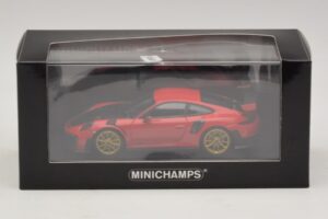 Porsche 911 991.2 GT2 RS Rouge Minichamps 1:43 410067227 Métal Moulé — image 5 sur 5