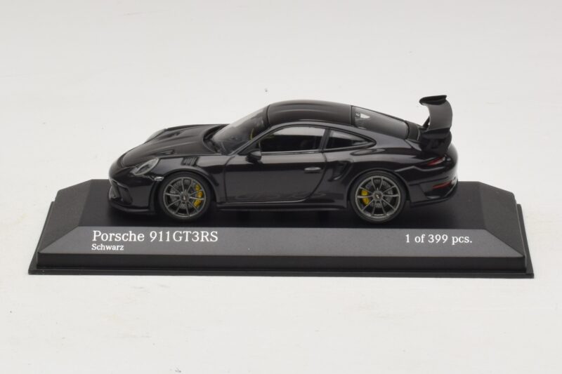 Porsche 911 991.2 GT3 RS Noir Minichamps 1:43 410067021 Métal Moulé
