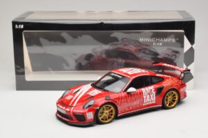Porsche 911 991.2 GT3 RS GerSpeed Race Taxi Minichamps 1:18 155068227 Métal Moulé — image 6 sur 6