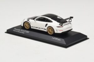Porsche 911 991.2 GT3 RS Blanc Avec Weissach Package Minichamps 1:43 410067022 Métal Moulé — image 3 sur 5