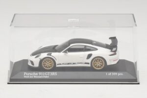 Porsche 911 991.2 GT3 RS Blanc Avec Weissach Package Minichamps 1:43 410067022 Métal Moulé — image 4 sur 5