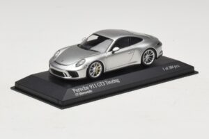 Porsche 911 991.2 GT3 Touring Argent Minichamps 1:43 410067422 Métal Moulé — image 2 sur 5