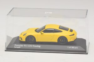 Porsche 911 991.2 GT3 Touring Jaune Minichamps 1:43 410067421 Métal Moulé — image 4 sur 5