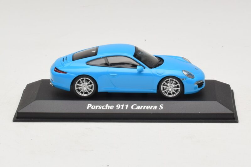 Porsche 911 991 Carrera S Bleu Maxichamps 1:43 940060220 Métal Moulé