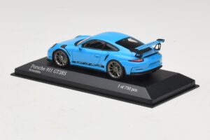 Porsche 911 991 GT3 RS Bleu Minichamps 1:43 410063222 Métal Moulé — image 3 sur 5