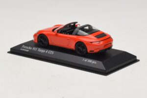 Porsche 911 991 Targa 4 GTS Orange Minichamps 1:43 410067341 Métal Moulé — image 3 sur 5