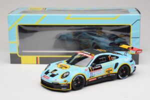 Porsche 911 992 Rally GT #1 C. Cherain / D. Withers Rallye de Wallonie 2025 IXO 1:18 18RMC254 Métal Moulé — image 6 sur 6