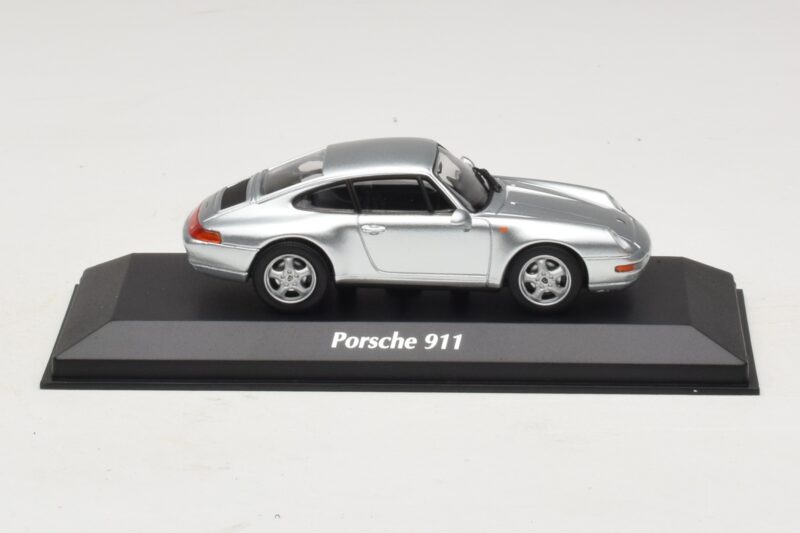 Porsche 911 993 Argent Maxichamps 1:43 940063001 Métal Moulé