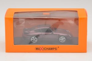 Porsche 911 993 Turbo Rouge Métallisé Maxichamps 1:43 940069200 Métal Moulé — image 5 sur 5