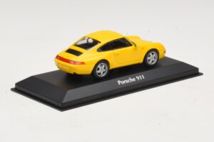 Porsche 911 993 Jaune Maxichamps 1:43 940063000 Métal Moulé — image 2 sur 5