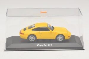 Porsche 911 993 Jaune Maxichamps 1:43 940063000 Métal Moulé — image 4 sur 5