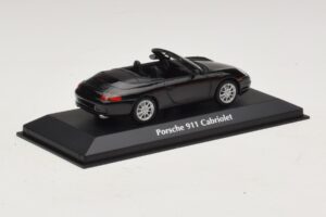 Porsche 911 996 Cabriolet Noir Métallisé Maxichamps 1:43 940061030 Métal Moulé — image 2 sur 5
