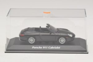 Porsche 911 996 Cabriolet Noir Métallisé Maxichamps 1:43 940061030 Métal Moulé — image 4 sur 5
