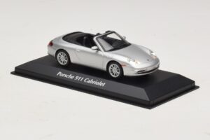 Porsche 911 996 Cabriolet Argent Maxichamps 1:43 940061031 Métal Moulé — image 3 sur 5