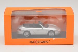 Porsche 911 996 Cabriolet Argent Maxichamps 1:43 940061031 Métal Moulé — image 5 sur 5