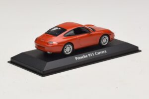 Porsche 911 996 Carrera Orange Metallic Maxichamps 1:43 940061021 Métal Moulé — image 2 sur 5