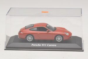 Porsche 911 996 Carrera Orange Metallic Maxichamps 1:43 940061021 Métal Moulé — image 4 sur 5