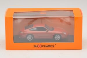 Porsche 911 996 Carrera Orange Metallic Maxichamps 1:43 940061021 Métal Moulé — image 5 sur 5