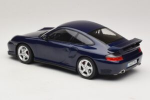 Porsche 911 996 GT2 Bleu Foncé Métallisé KK-Scale 1:18 KKDC181452 Métal Moulé — image 5 sur 6