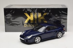 Porsche 911 996 GT2 Bleu Foncé Métallisé KK-Scale 1:18 KKDC181452 Métal Moulé — image 6 sur 6