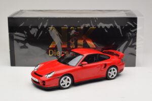Porsche 911 996 GT2 Rouge KK-Scale 1:18 KKDC181454 Métal Moulé — image 6 sur 6