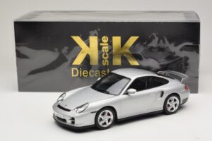 Porsche 911 996 GT2 Argent KK-Scale 1:18 KKDC181451 Métal Moulé — image 6 sur 6