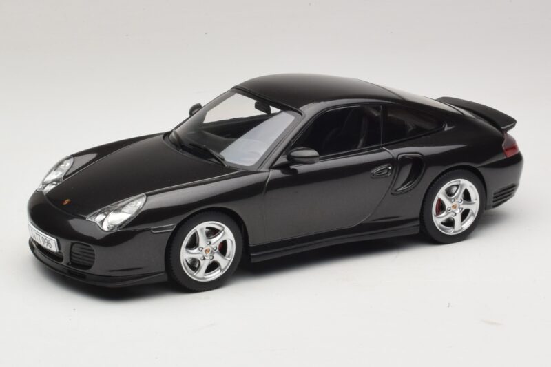 Porsche 911 996 Turbo Noir Métallisé KK-Scale 1:18 KKDC181472 Métal Moulé