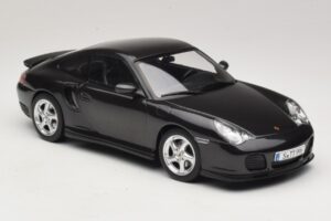 Porsche 911 996 Turbo Noir Métallisé KK-Scale 1:18 KKDC181472 Métal Moulé — image 4 sur 6