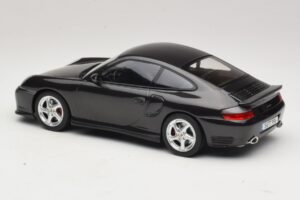 Porsche 911 996 Turbo Noir Métallisé KK-Scale 1:18 KKDC181472 Métal Moulé — image 5 sur 6