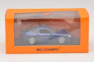 Porsche 911 996 Turbo Blue Metallic Maxichamps 1:43 940069301 Métal Moulé — image 5 sur 5