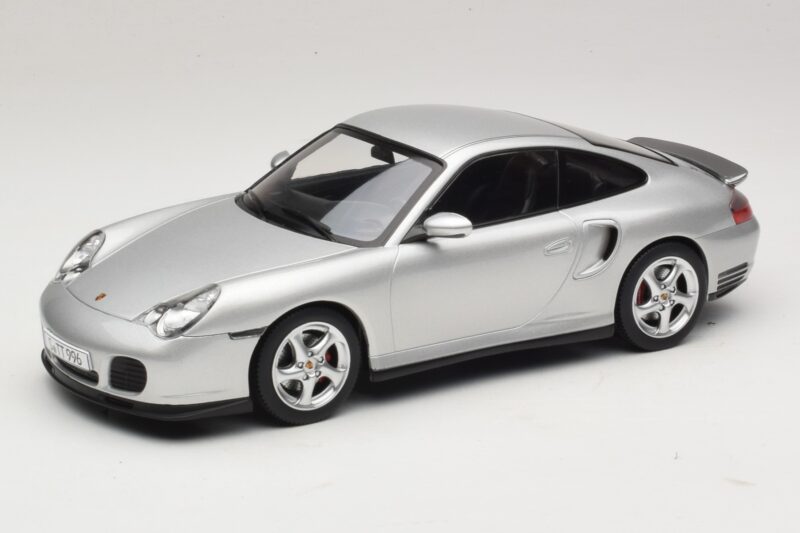 Porsche 911 996 Turbo Argent KK-Scale 1:18 KKDC181471 Métal Moulé
